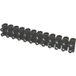 Domino Barrette De Connexion 12 Entrées 16mm² Noire