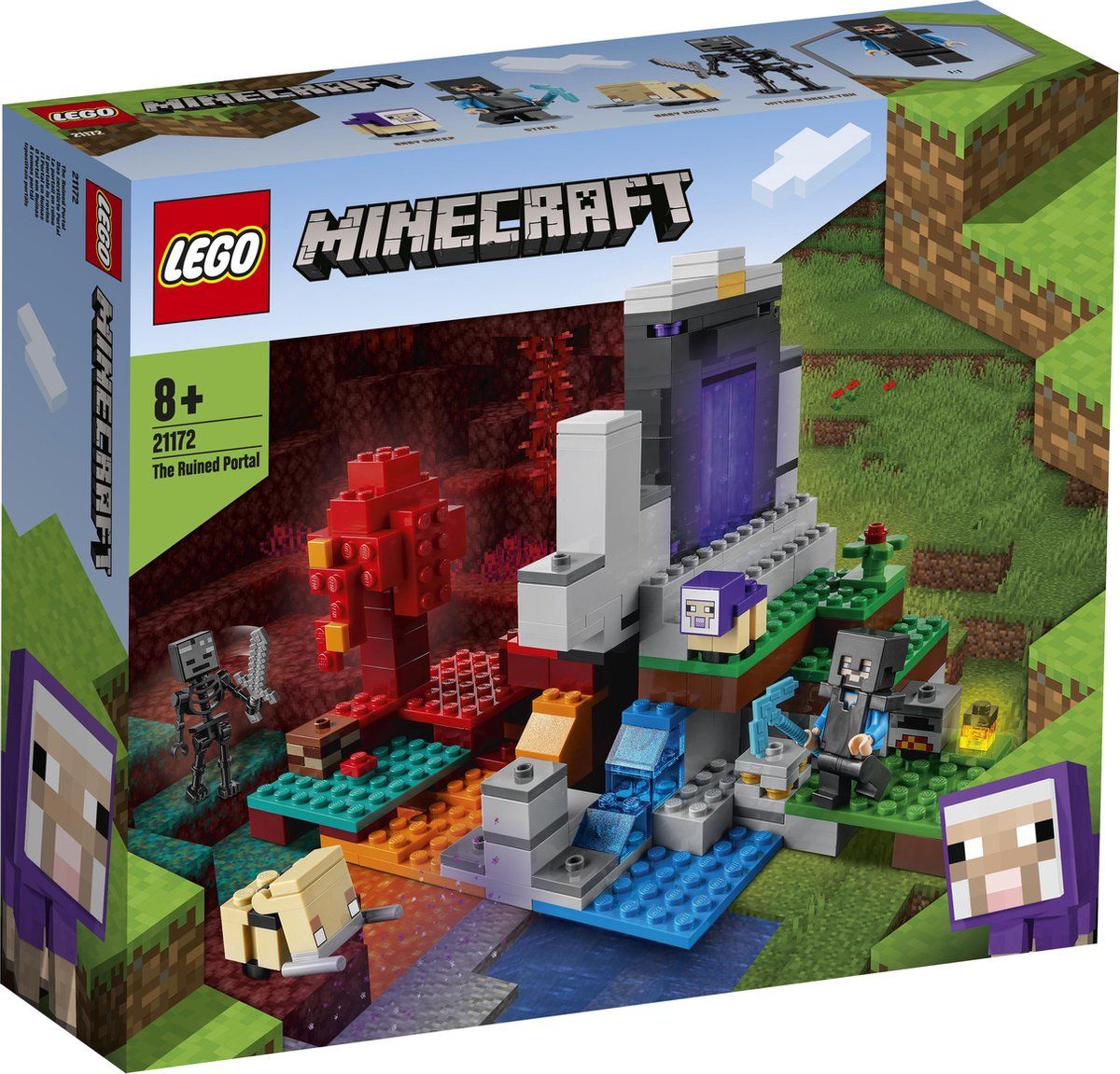 LEGO Minecraft Het Verwoeste Portaal - 21172