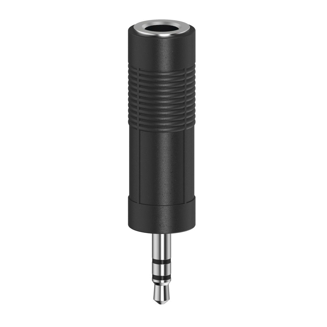 Hama Audio Jack Adapter - 3.5mm Male to 6.35mm Female - Black
