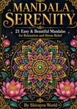 Mandala Serenity Adult Coloring Book