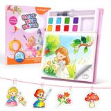 Compact set de aquarelle pour tout-petits avec 26 pages