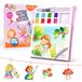 Compact set de aquarelle pour tout-petits avec 26 pages