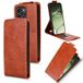 OnePlus Étui à rabat vertical Turbo 6 avec support - Marron
