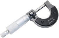 Merkloos / Sans marque Wan GmbH Digitale Micrometer - Meetinstrument Precisie - Buitenafmetingen Meten - IP65 Waterdicht - 0-25 mm - Zilver