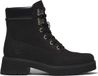 Timberland CARNABY COOL MID LACE UP BOOT Dames Laarzen - JET BLACK