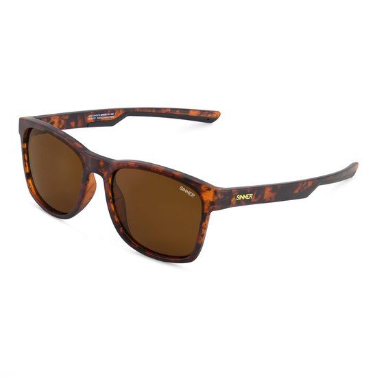 SINNER Zuni Polarized Sunglasses - Brown/Black - Women - BIO based frame