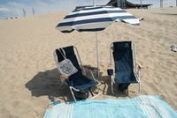 Easy Fauteuil de camping Aluminium Bleu