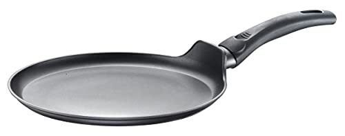 Pintinox Energy Crepiera, anti-aanbakpan voor pannenkoeken, geschikt voor alle soorten koken, inclusief inductie, scheuren met soft-touch handgreep, diameter 26 cm