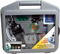 Byomic Junior Microscoopset 100, 400 en 900x in Koffer