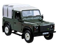 Britains Land Rover Defender 90 + Canopy (Red)