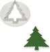 PME Cake Ltd PME Christmas Tree Cutter Medium - Uitsteekvorm Kerstboom Klein 35mm