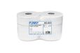 Funny Jumbo - toiletpapier 2-laags hoogwit, diameter ca. 28 cm, 1-pack (1 x 6 stuks)