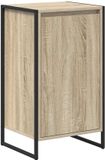 vidaXL Dressoir Sonoma Bewerkt hout