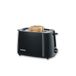 SEVERIN Automatik-Toaster, Inkl. Brötchen-Röstaufsatz, 2 Röstkammern, 700 W, AT 2287, Schwarz
