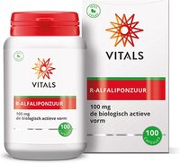 Vitals R-Alfaliponzuur - 100mg Capsules - 100 capsules