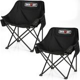 OVERMONT Set van 2 opvouwbare campingstoelen