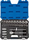Draper Expert 1/2" Doppenset + bougiedoppen, 30-delig