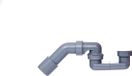 KIRCHHOFF ECO-SAVE KS Siphon - Gris - 1 1/2" x 40/50 mm - Pour receveur de douche
