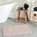 Karaca Bubbles Badmat, chenille, roze, 50 x 80 cm