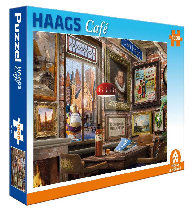 House of Holland Haags Café Puzzel (1000 stukjes)