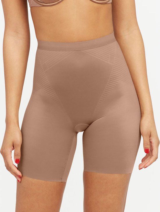 SPANX Thinstincts 2.0 Mid-Thigh Short - Dark Beige