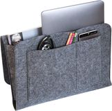 Famanu – Opvouwbare opbergkubus - canvas opbergboxen 33x33 cm - kasten - planken - garderobes - 3 stuks - grijs-wit