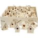 Creativ Company Vogelhuis, h: 7 cm, populier, 60 assorti