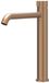 IVY Tribe Wastafelkraan - Verhoogd Model L - Geborsteld RVS 316 Mat Koper PVD