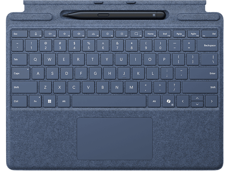 Microsoft Hoesje Microsoft Surface Pro Met Toetsenbord En Slim Pen Azerty Saffier (8x6-00196)