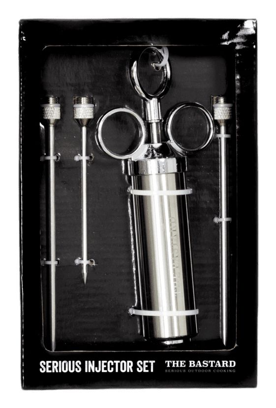 The Bastard Serious Injector Set - RVS - 17.50 cm