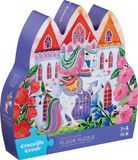 Crocodile Creek Puzzel de sol Château de licorne - 36 pièces