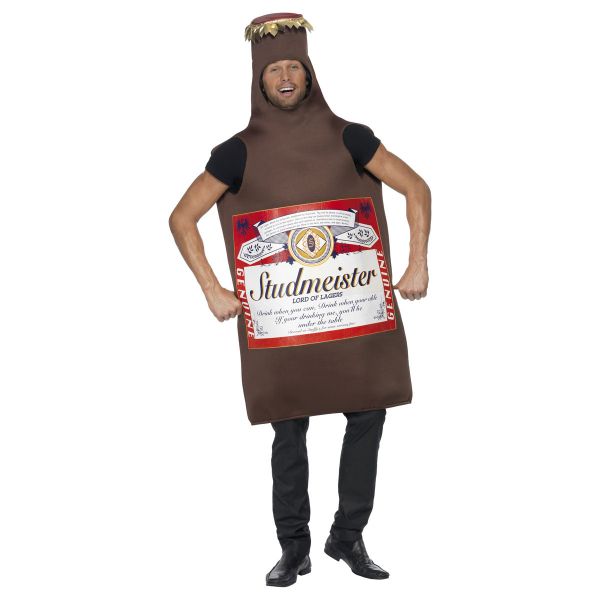 Smiffys 836-30-646 - Feestkleding - bruin - polyester