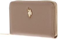 U.S. POLO ASSN. Jones Zip Wallet Beige