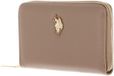 U.S. POLO ASSN. Jones Zip Wallet Beige