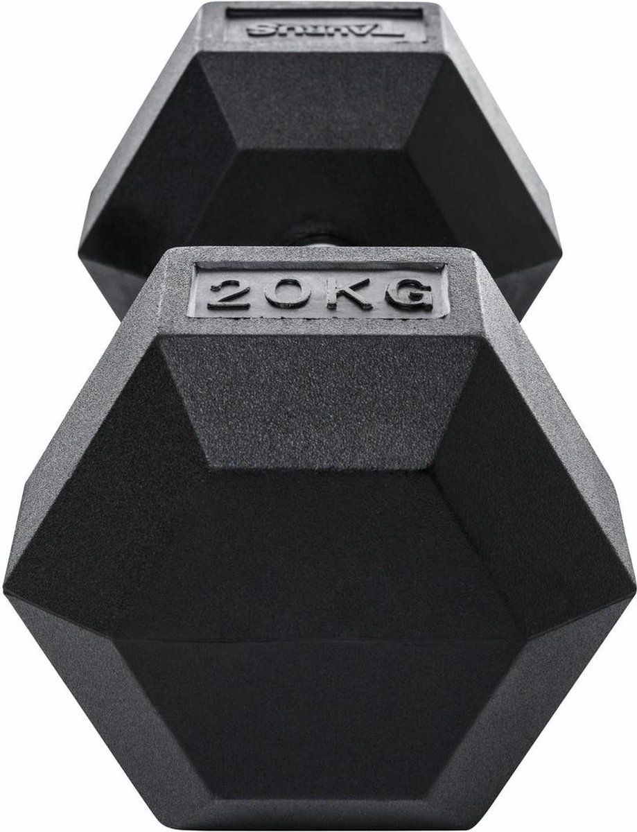 Taurus Hexa Dumbbell - 17.5kg - Zwart