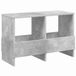 vidaXL Tijdschriftenrek Beton Grijs 68,5 x 30 x 45 cm