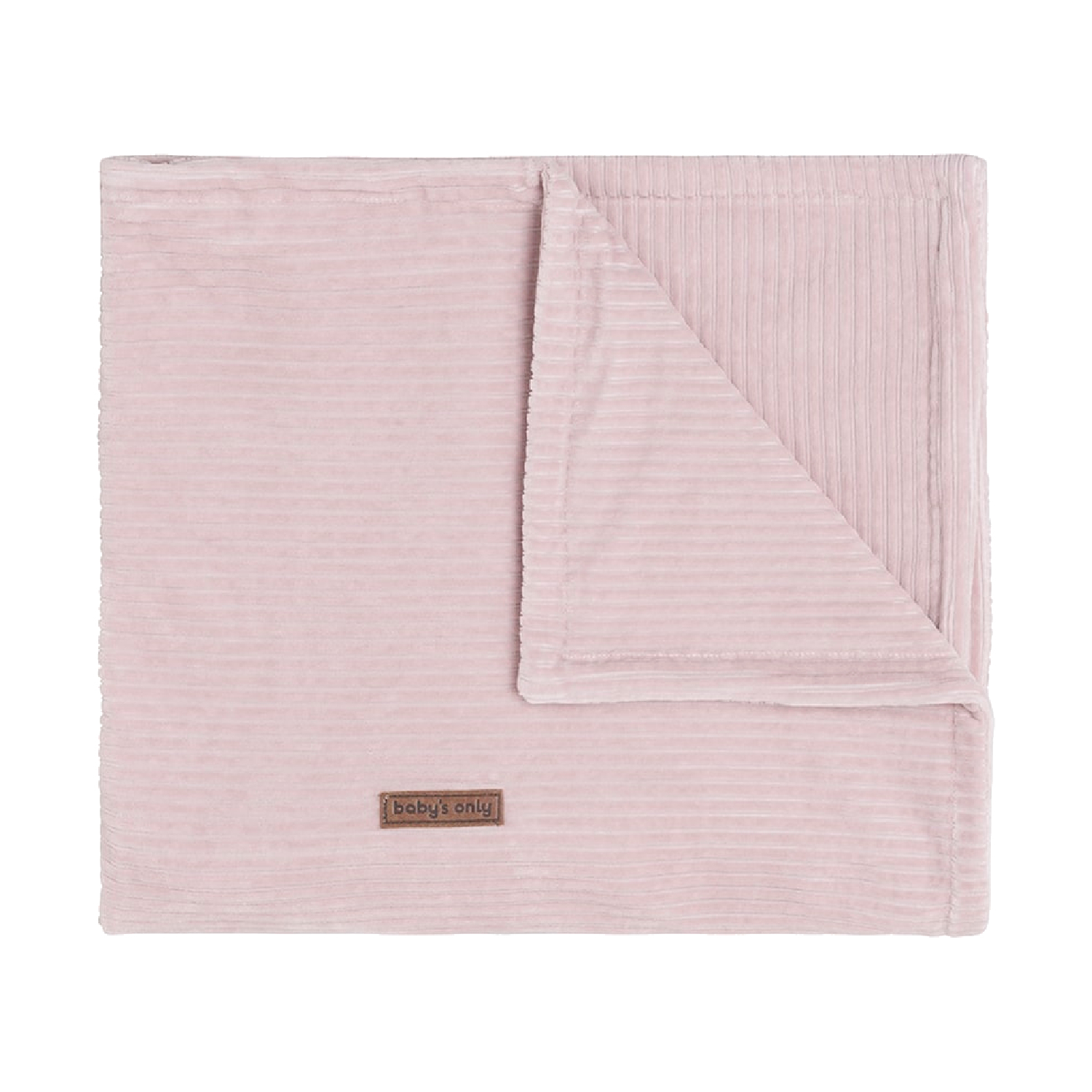 Baby's Only Sense Ledikantdeken Oudroze 100 x 135 cm roze, oud roze