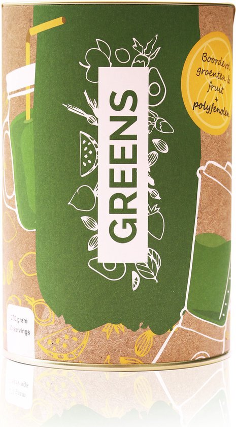 Fittergy Supplements - Greens - 270 gram - Greens - vegan - voedingssupplement