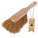Kerbl 29479 Kokosveger met platte houten steel en gat