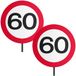 Folat Tuinbord 60 jaar - Set van 2 stuks