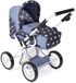 Bayer Chic 2000 LENI combi poppenwagen, marineblauwe sterren