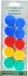 BRASQ Magneten assorti - Diameter 3cm, geassorteerde kleuren, doos met 10 stuks