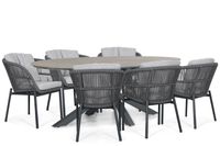 Lifestyle Garden Furniture Lifestyle Lifestyle Monaco/Matara 220x115 cm dining tuinset 7-delig