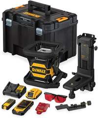 DeWalt DCE080D1RS Roterende Laser 600m Bluetooth - Rood 18V 2.0Ah in TSTAK