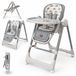 Merkloos Wipstoel baby 3-in-1 Grijs