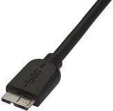 Startech USB3AUB2MS Zwart