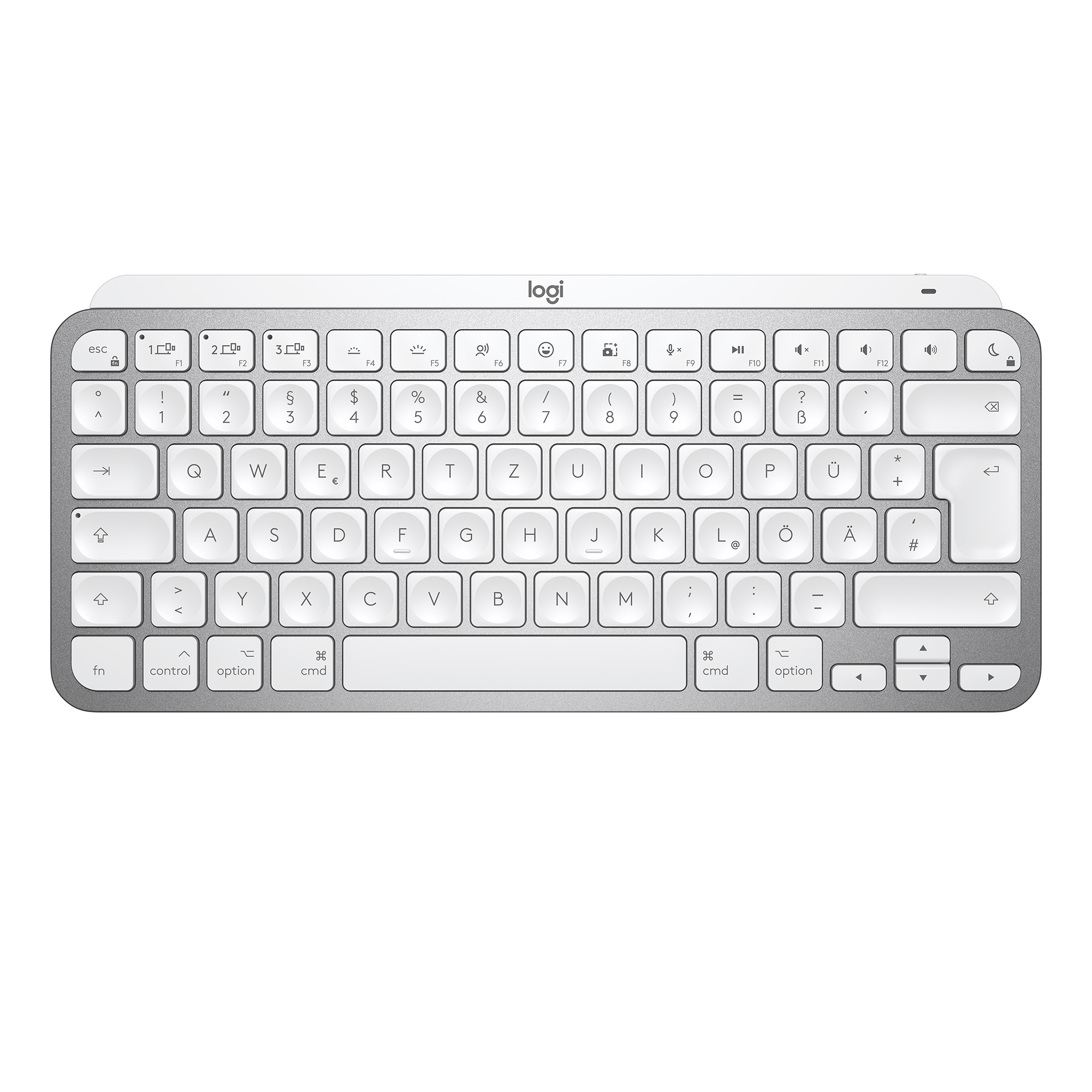 Logitech   MX Keys Mini For Mac Minimalist Wireless Illuminated Keyboard