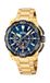 Festina Herenhorloge Analoog van Roestvrij Staal 316l Goudkleurig F20727/1