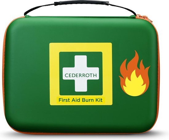 Cederroth - Burn Kit - Brandwondenkit - EHBOmiddelen voor brandwondenverzorging.