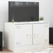 Prolenta Maison Exclusive - TV-meubel, wit, 67x39x44 cm, staal